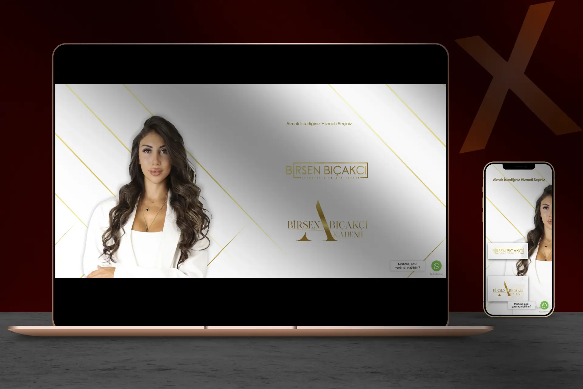 Birsen Bıçakçı Web Sitesi Tasarımı | PixoraCo Çorlu