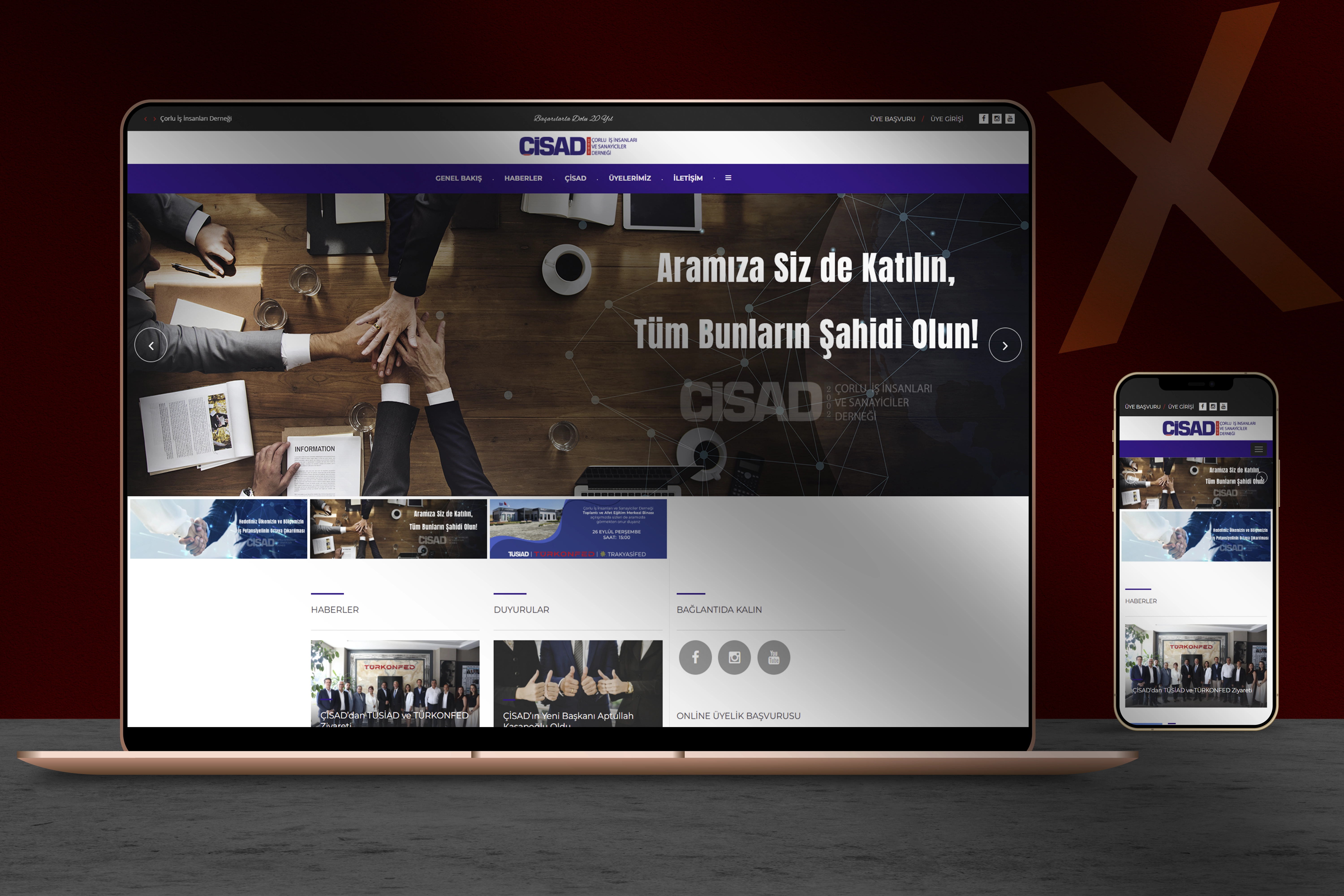 ÇİSAD Web Sitesi – Kurumsal Web Tasarım ve Dijital Çözümler