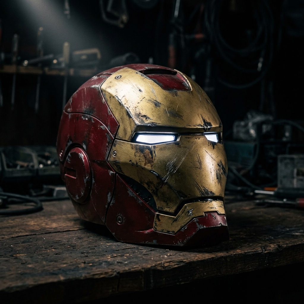 Iron Man MK85 Giyilebilir Kask
