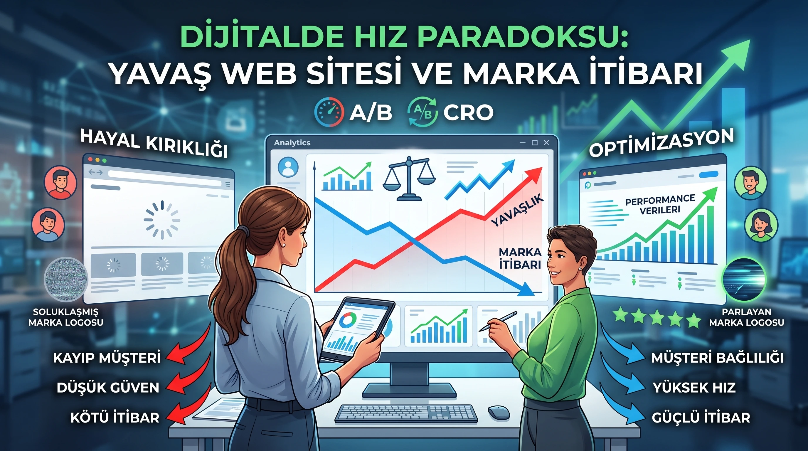 Dijitalde Hız Paradoksu: Yavaş Web Sitesi ve Marka İtibarı